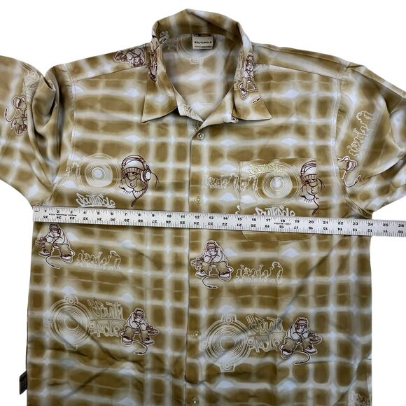 Vintage Southpole Shirt Mens Size L Hip Hop Fat Albert DJ Music Graphic - Picture 12 of 13